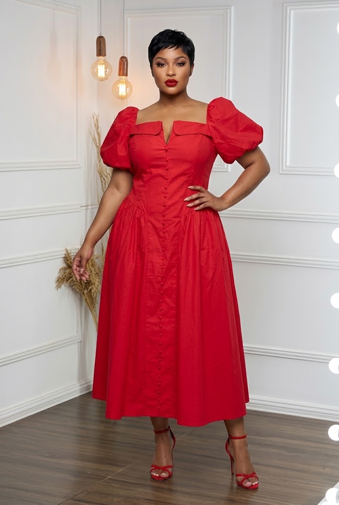 Fiona Dropped Waist Dress